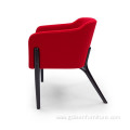 Divide Armchair Dining Chair by Solid Wood legs